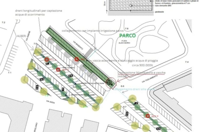  Siracusa.”Il parcheggio di piazza Adda sarà interamente alberato”: finanziato il progetto del Comune