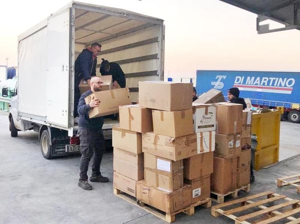  Sisma Turchia-Siria, carico di aiuti da Siracusa: volontari in missione a Iskenderun