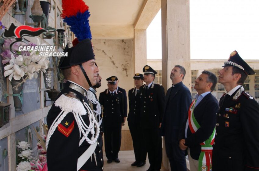  77esimo anniversario della scomparsa del carabiniere Salvatore Scala: cerimonia al cimitero