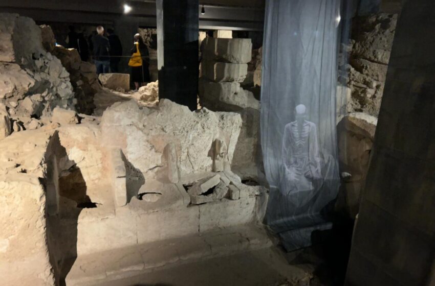  I resti di un tempio ionico nascosto sotto piazza Minerva, riapre l’Artemision