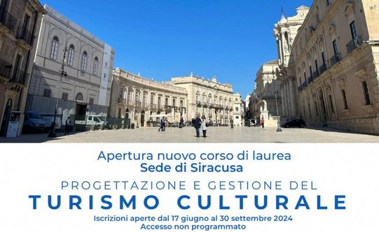  Università a Siracusa, inaugurazione del corso di laurea in Progettazione e gestione del turismo culturale