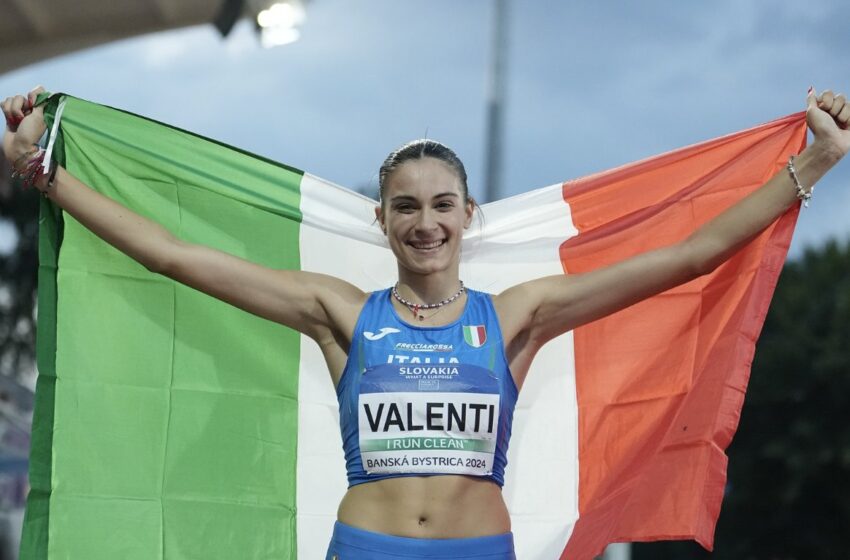  Atletica, la siracusana Elisa Valenti conquista il bronzo agli Europei U18