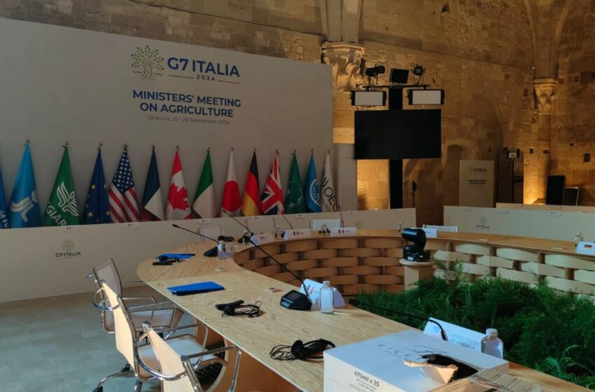  G7 Agricoltura, attesa per le conclusioni su sicurezza alimentare e climate change