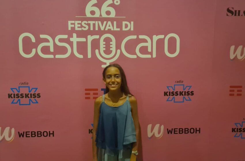  Morgana Santini trionfa al Festival di Castrocaro e vince la sezione “Vocine”