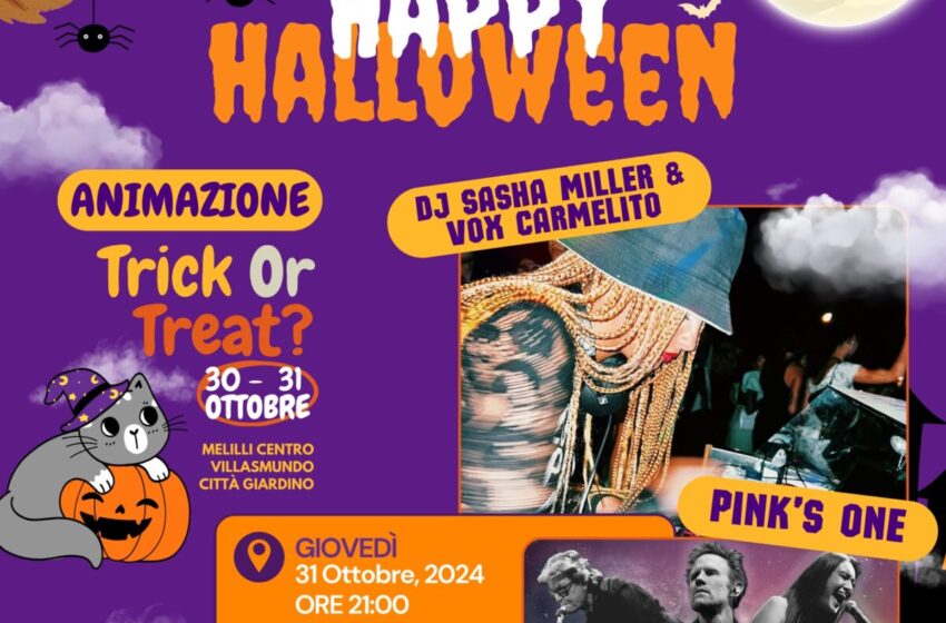  Con la notte di Halloween si conclude la kermesse “Ottobre in Piazza” a Melilli