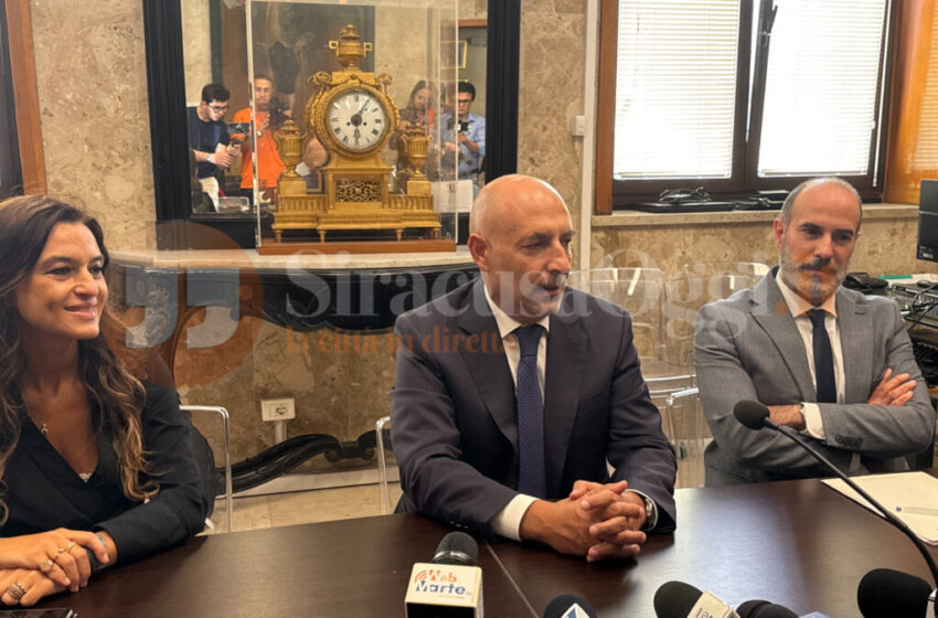  Insediamento del nuovo prefetto di Siracusa, Giovanni Signer incontra la stampa