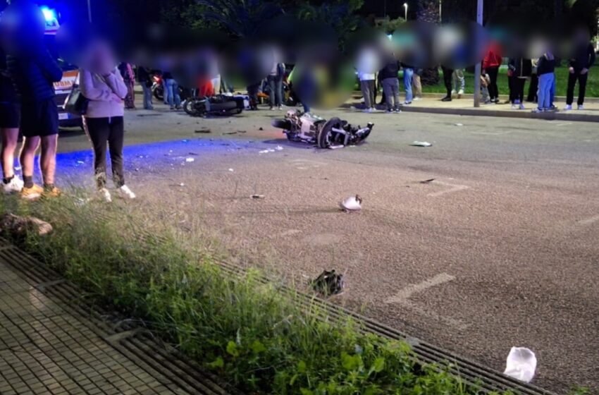  Schianto tra due moto in piazza Cosenza, tre feriti: due gravi