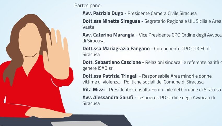  Molestie nei luoghi di lavoro: parità di genere e whistleblowing a Confindustria Siracusa