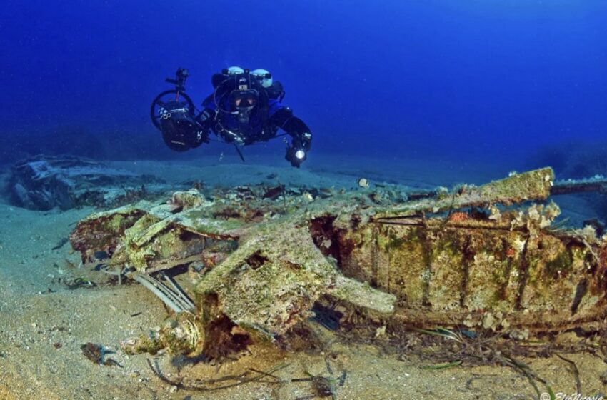  Scoperta nei fondali di Capo Passero, identificato uno Junker Ju 88 della II Guerra mondiale