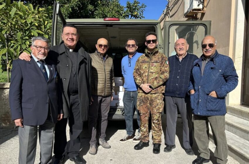  Raccolta alimentare dell’Aeronautica di Siracusa per la mensa del Pantheon