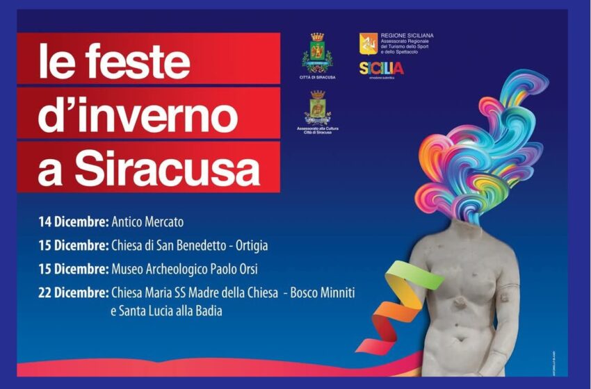  Feste Archimedee presentano le “Feste d’Inverno”: appuntamenti in vista del Natale