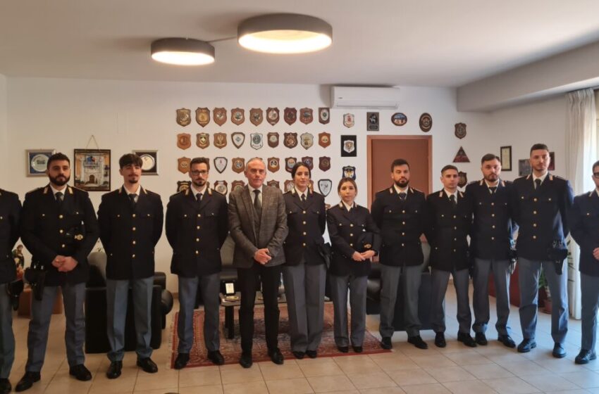  In arrivo 14 agenti e 12 ispettori della Polizia, rinforzeranno gli organici della Questura e dei Commissariati