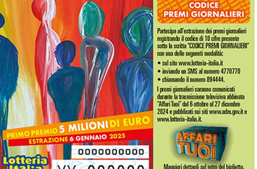  La Lotteria Italia premia anche Siracusa, estratto biglietto da 20.000 euro